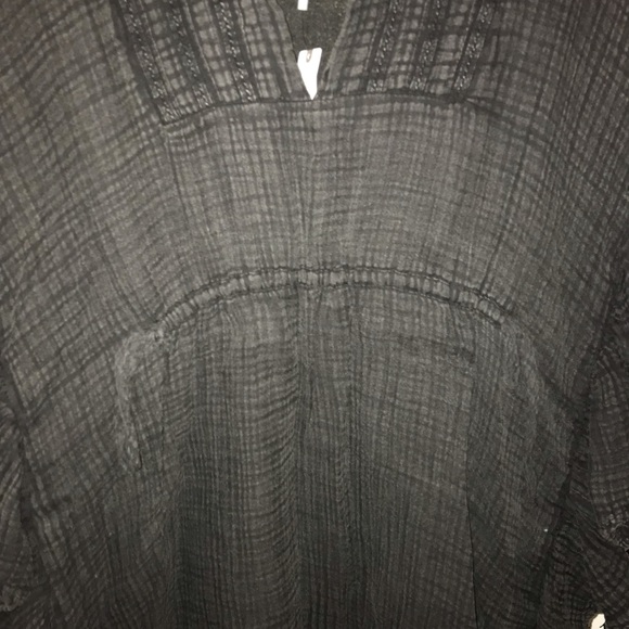 RUFFLED COVER-UP MINI DRESS - Picture 8 of 10